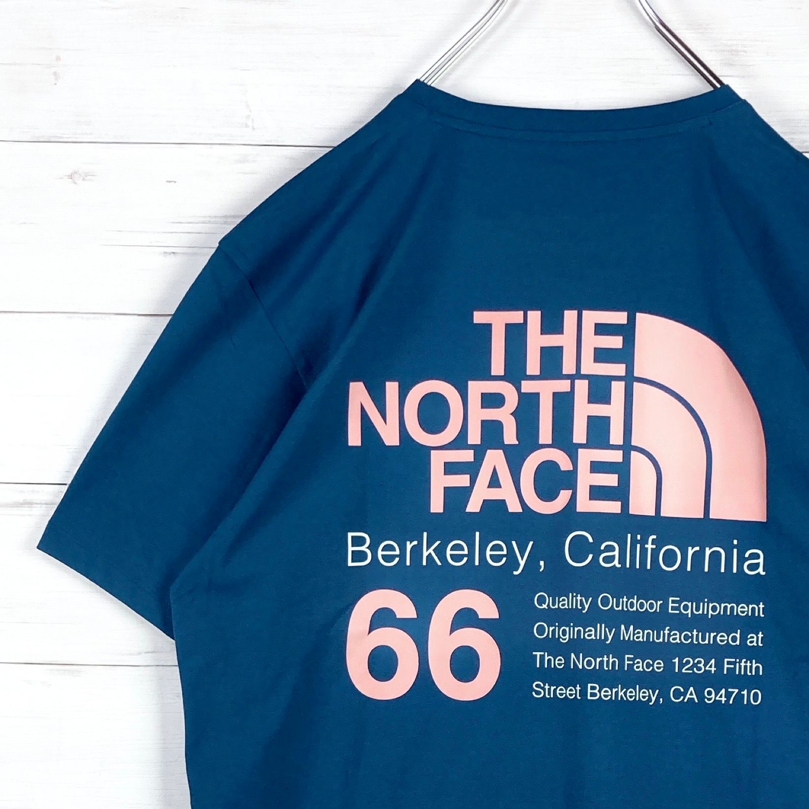 【THE NORTH FACE】 ホワイトレーベル 半袖 Tシャツ ロゴ XL