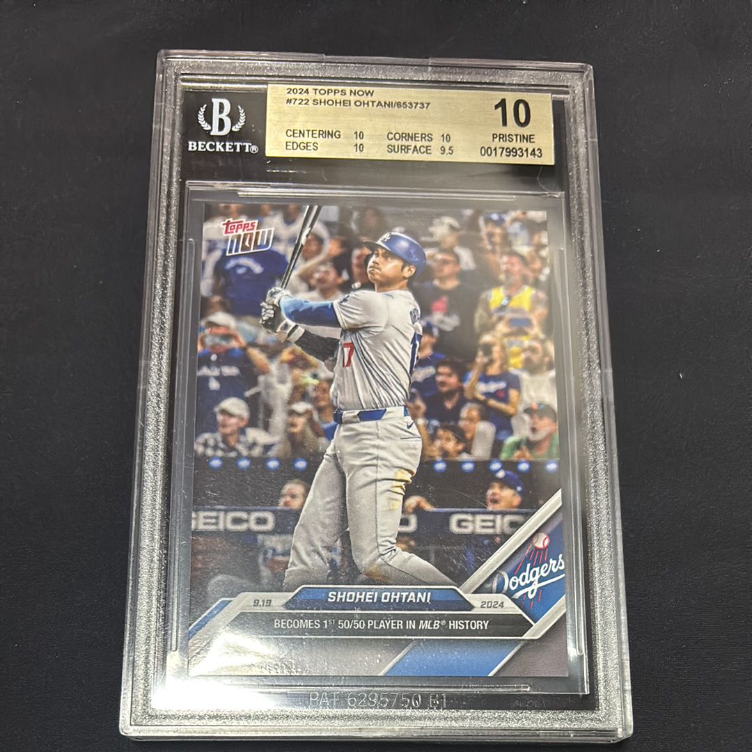 大谷翔平 [722](2024 MLB トップスナウカード「50/50 Club 9/19/24」)