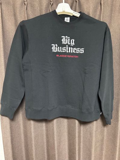 BlackEyePatch Big Business Crew Sweat "Black"