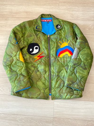 Cactus Plant Flea Market Lysergic Camo Jacket "Green"