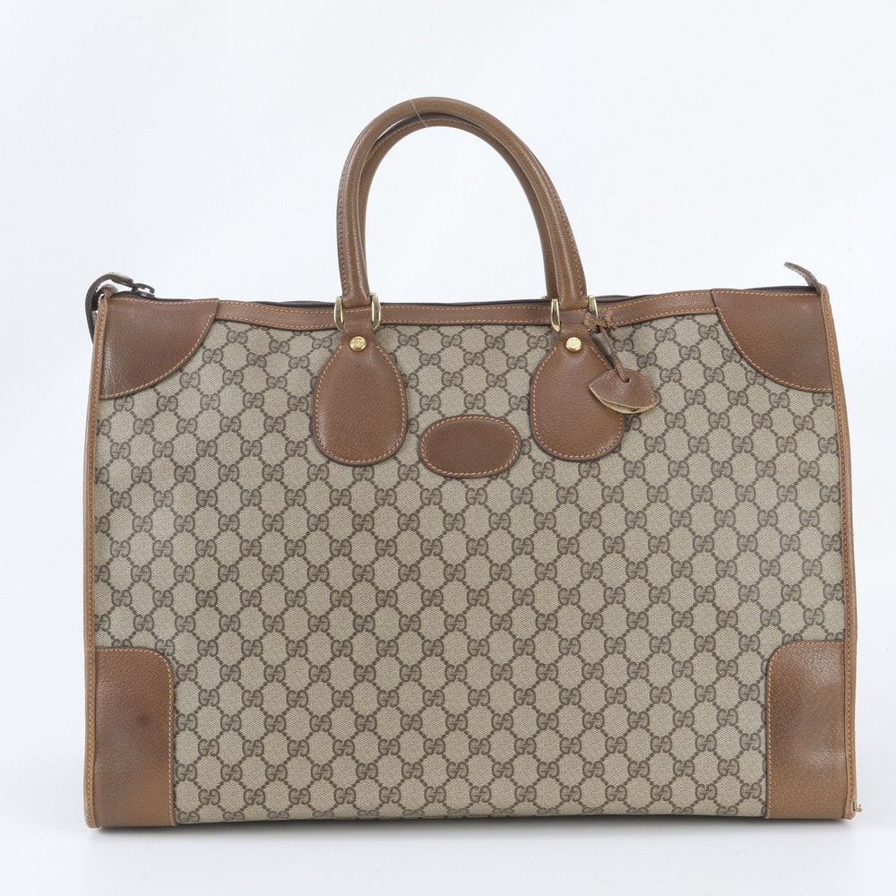 ■美品 グッチ GGスプリームオールドボストン バッグ