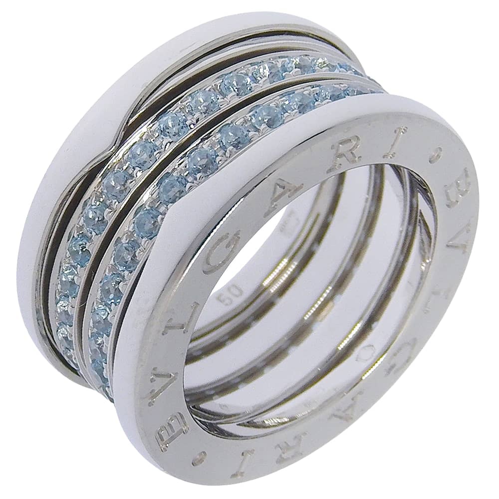 ブルガリ B-Zero1 ビーゼロワン 4バンド 9.5 レディースリング・指輪