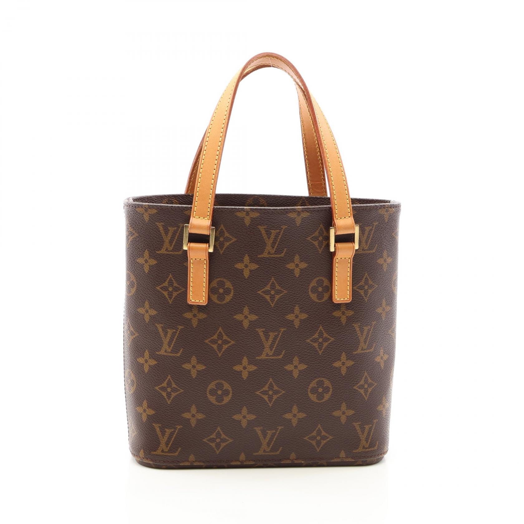 ルイ・ヴィトン LOUIS VUITTON ヴァヴァンPM ハンドバッグ バッグ PVCコーティングキャンバス レザー モノグラム レディース ブラウン系 M51172 【中古】