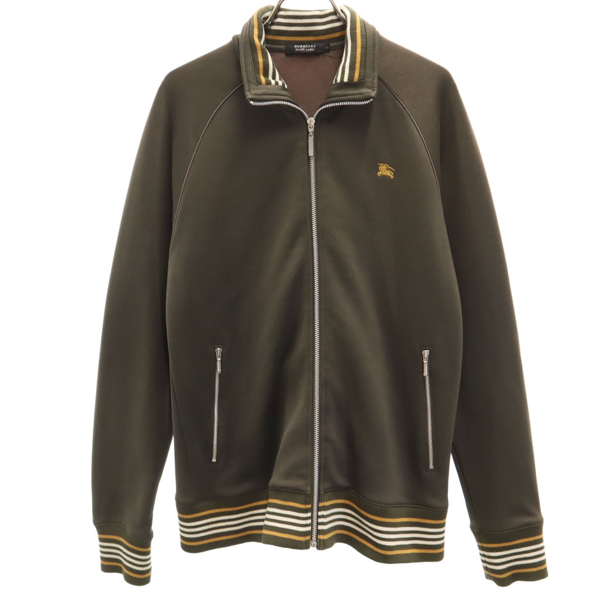 BURBERRY BLACK LABEL バーバリーブラックレーベル トラックジャケット 2 カーキ 三陽商会
