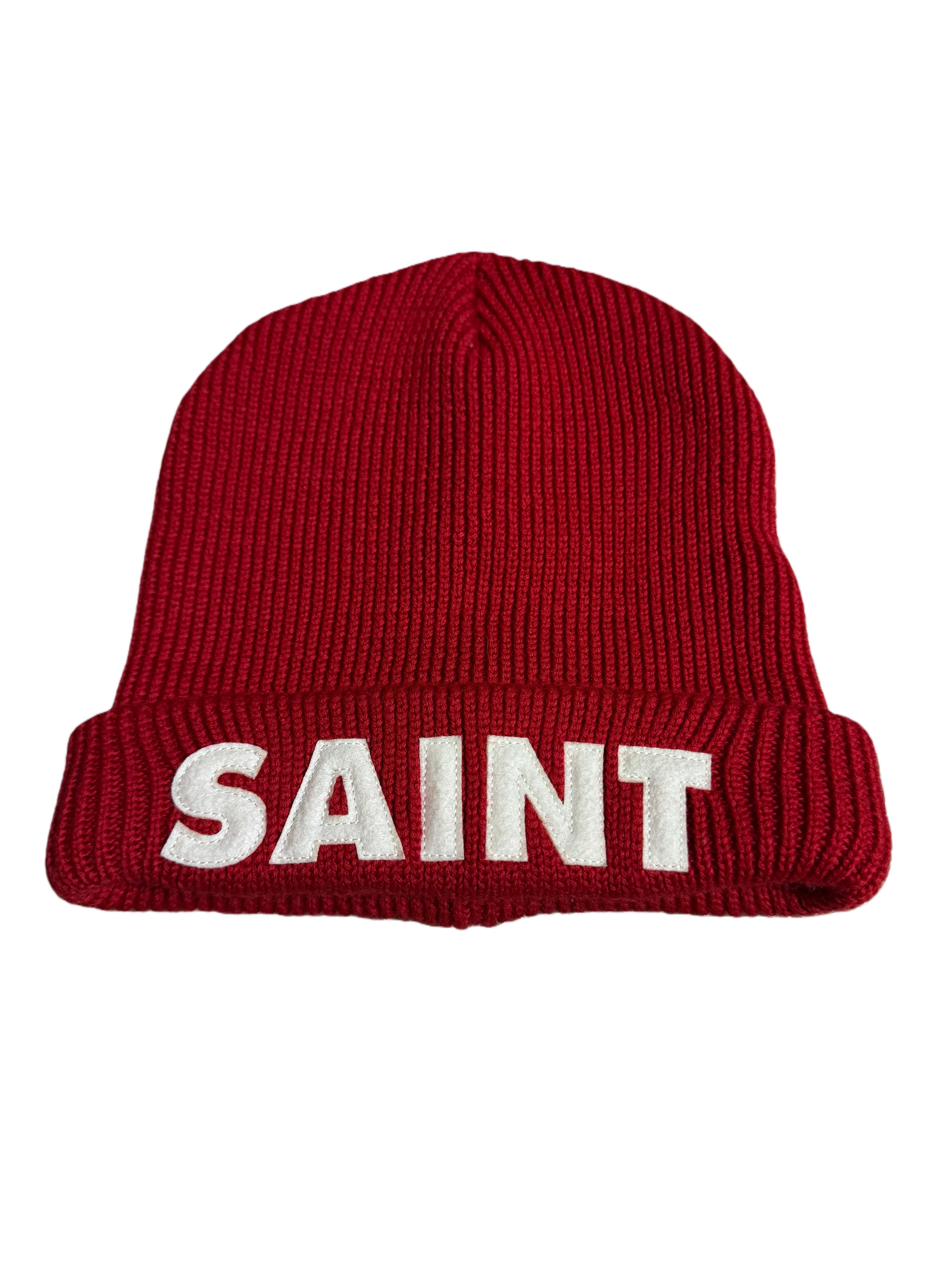 SAINT Mxxxxxx Knit Cap "Red"