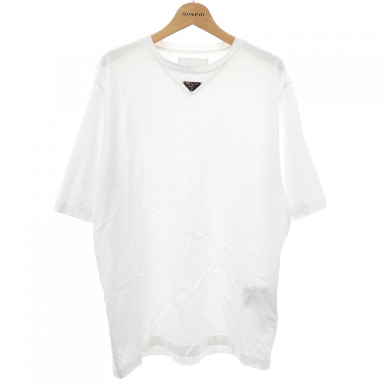 プラダ PRADA トライアングルロゴ UJN861 S232 240 Tシャツ