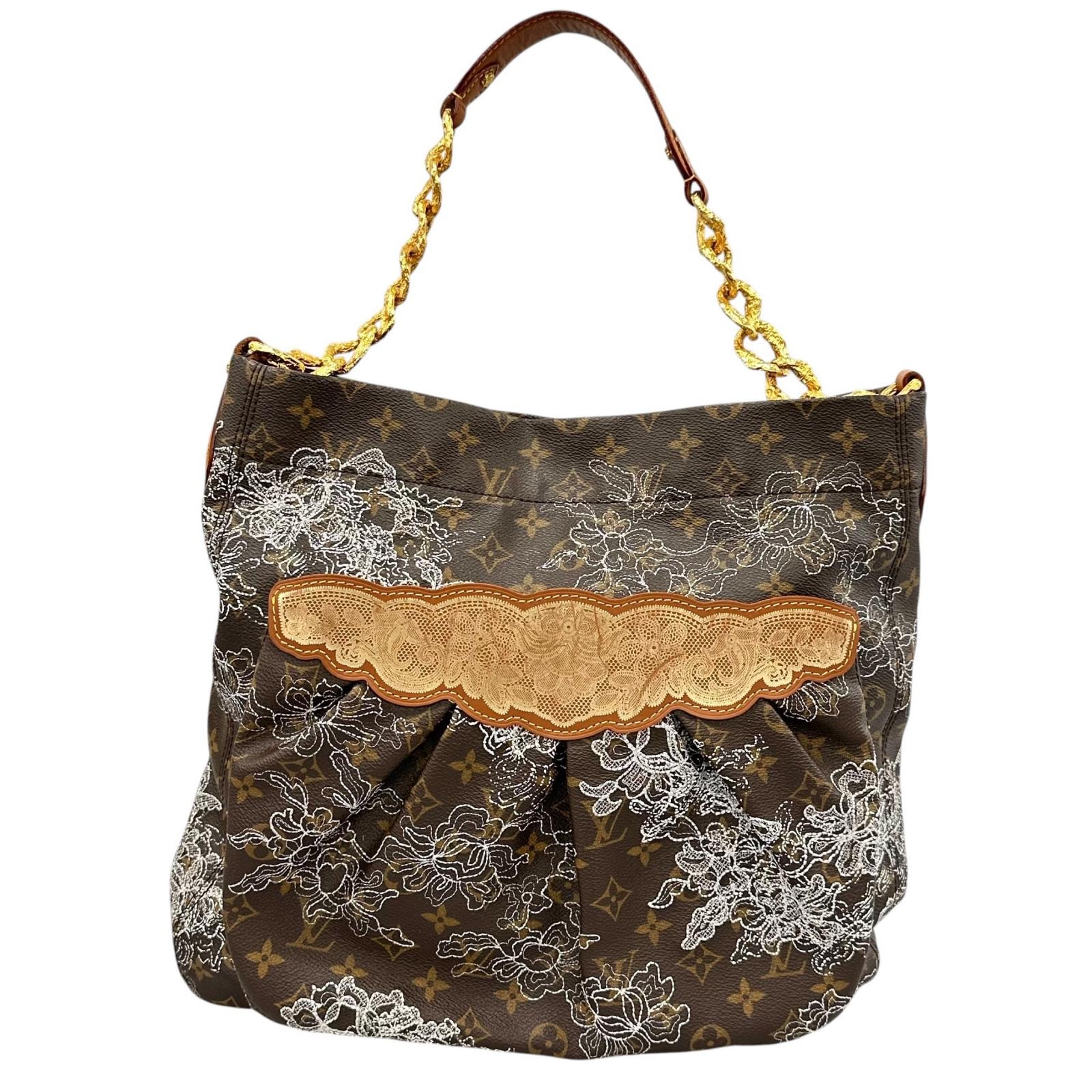LOUIS VUITTON ルイ・ヴィトン モノグラムダンテェル フェルセン M95406 ハンドバッグ ブラウン レディース【中古】