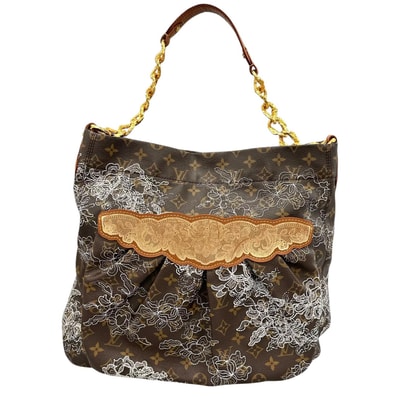 LOUIS VUITTON ルイ・ヴィトン モノグラムダンテェル フェルセン M95406 ハンドバッグ ブラウン レディース【中古】