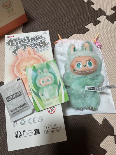 POP MART THE MONSTERS (LABUBU) Big into Energy Series Plush Pendant SERENITY