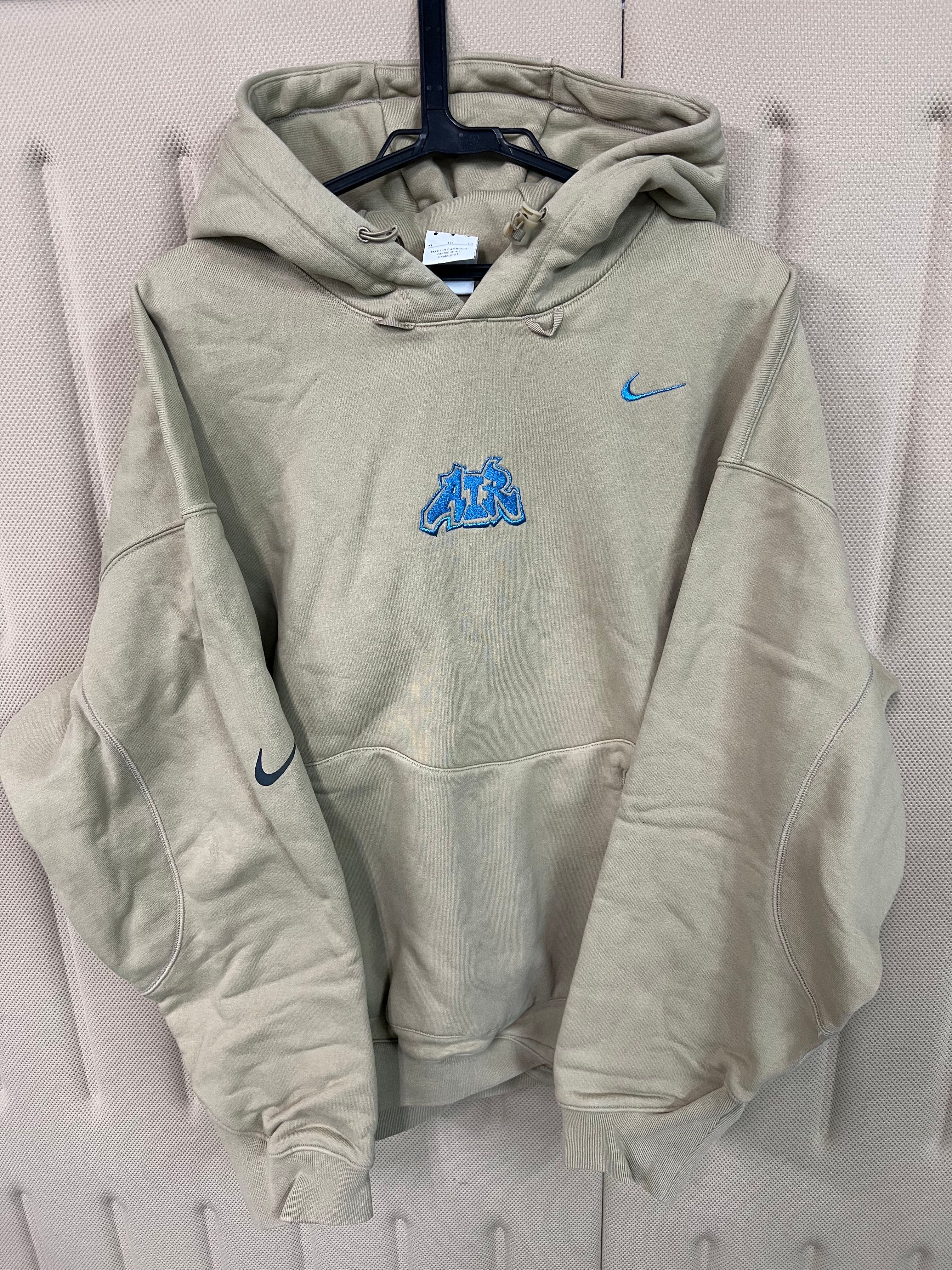 Nike x Off-White Men's Fleece Parka 006 "Khaki"