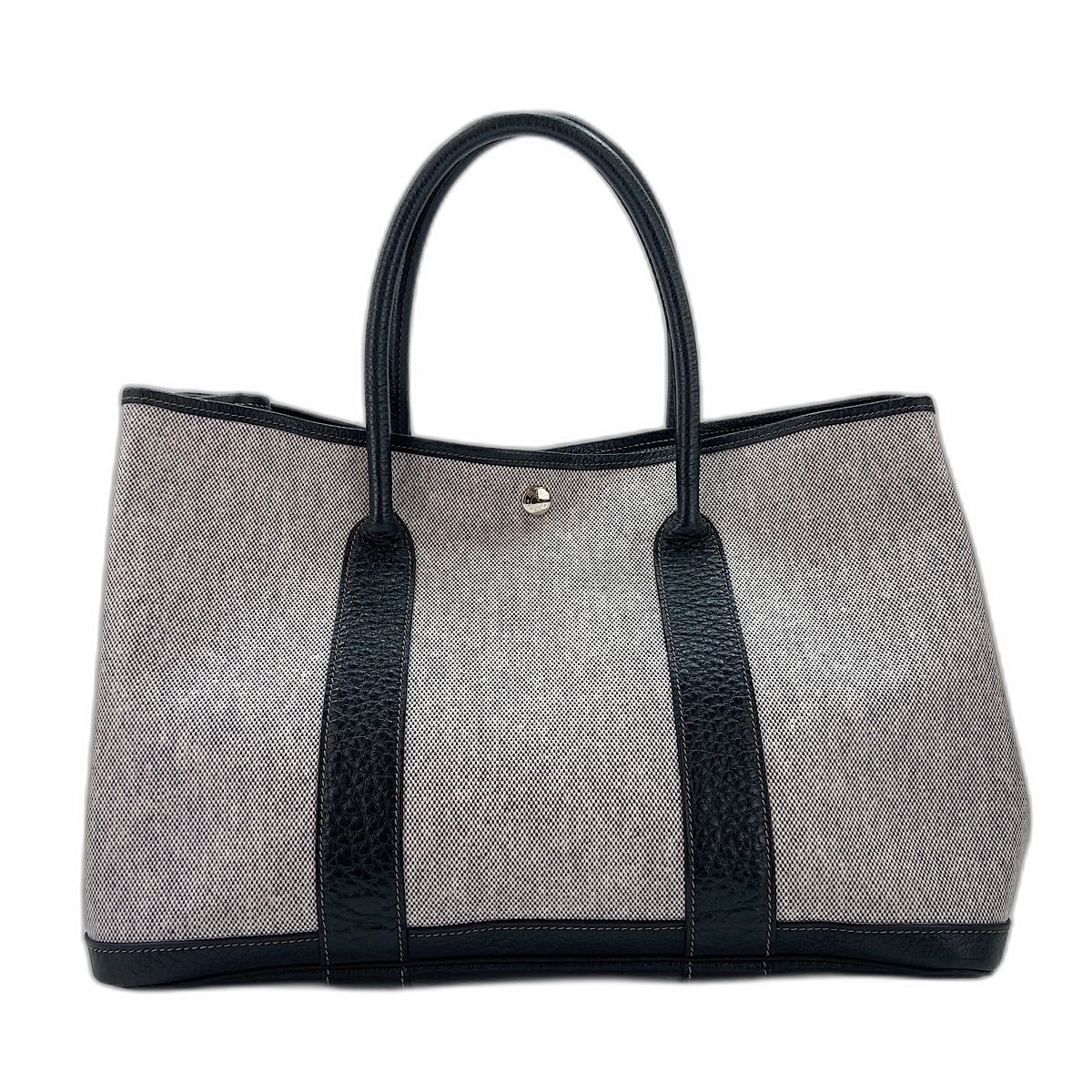 エルメス HERMES ガーデンパーティPM トートバッグ トワルアッシュ【中古】