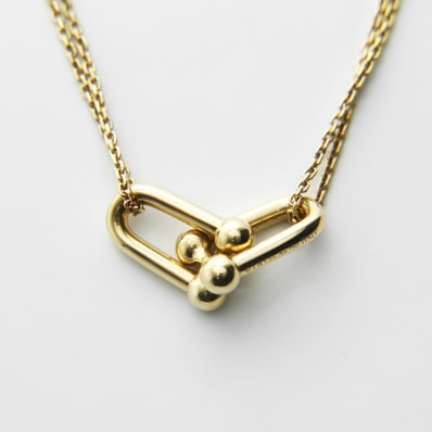 ティファニー TIFFANY&Co. ハードウェア Au750 ネックレス【中古】