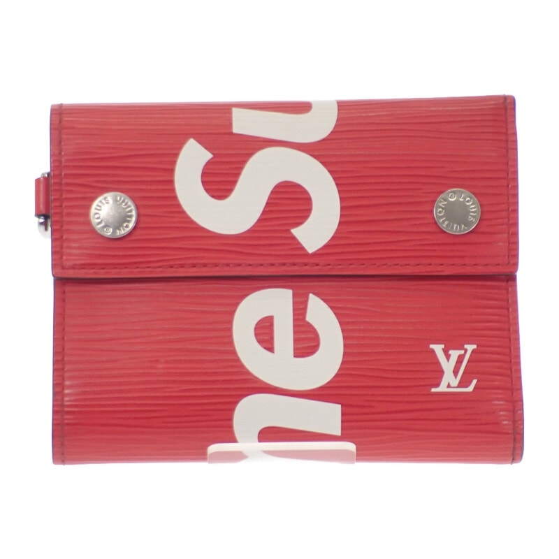 Louis Vuitton x Supreme Chain Wallet "Red"