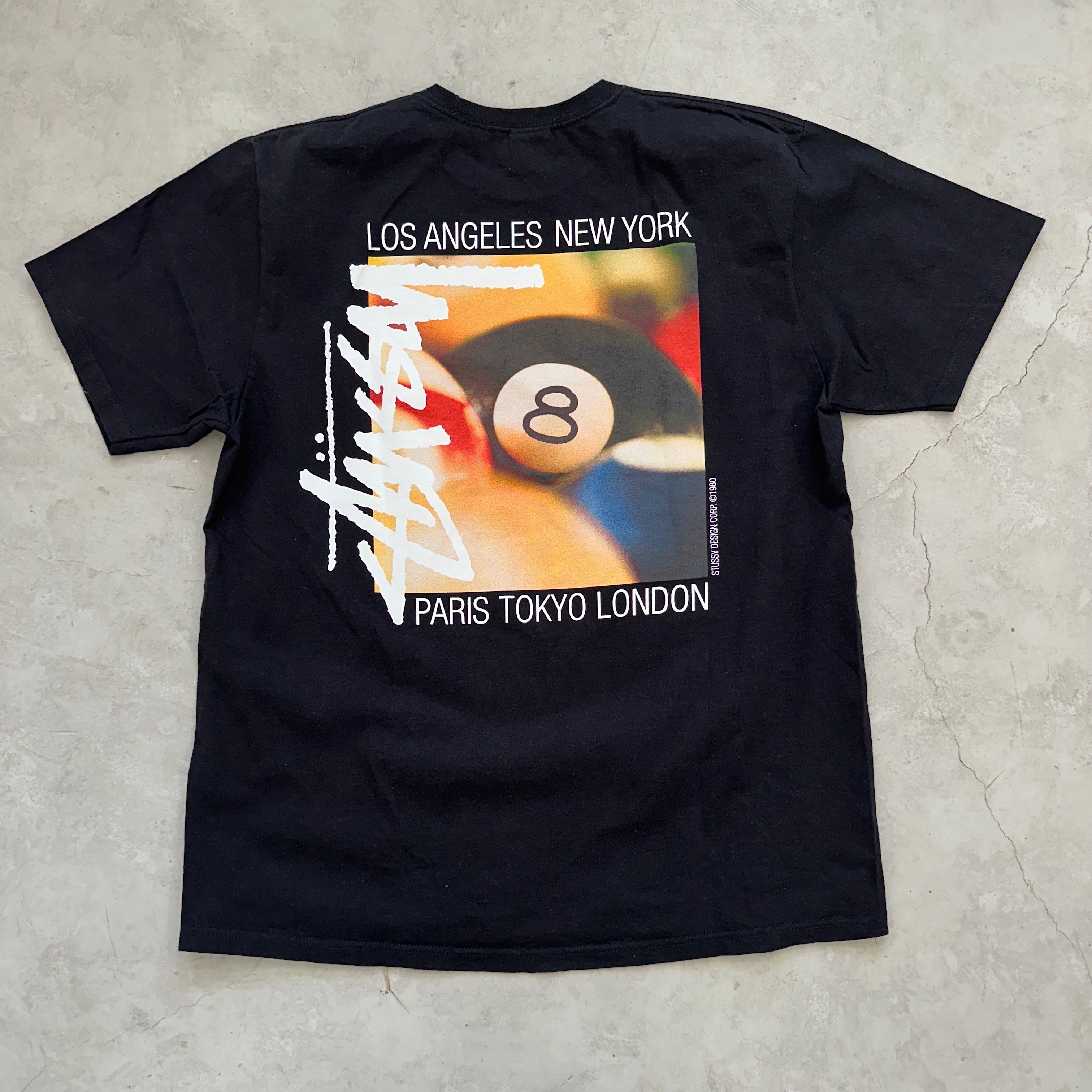 Stussy BILLIARDS TEE "Black"