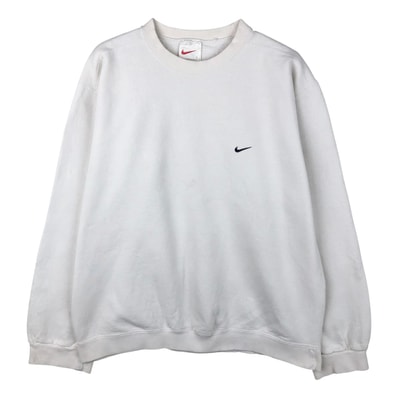 古着 90年代 ナイキ NIKE ワンポイントロゴスウェットシャツ トレーナー USA製 メンズL相当 ヴィンテージ/eaa607439