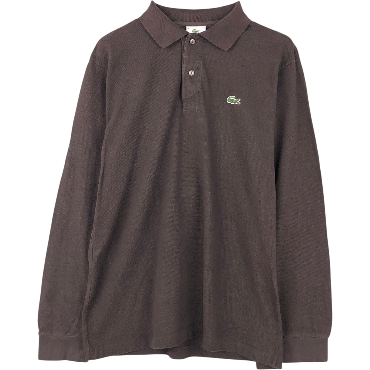 古着 ラコステ LACOSTE 長袖 ポロシャツ 4 メンズM相当/eaa667160