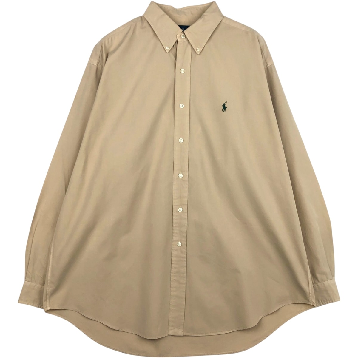 古着 ラルフローレン Ralph Lauren BLAKE 長袖 ボタンダウンシャツ メンズXL相当/eaa643442