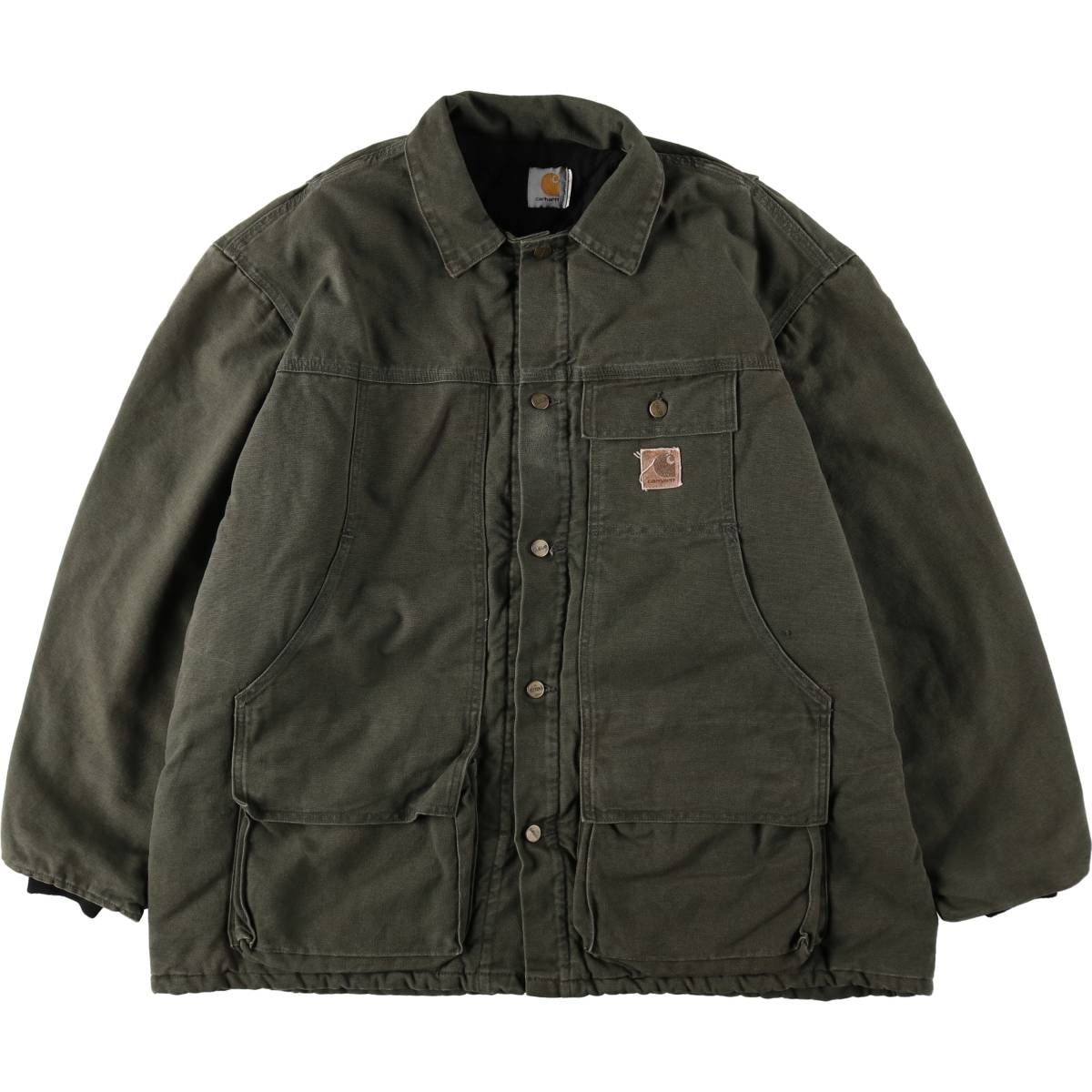 古着 カーハート Carhartt トラディショナルコート 中綿入り ダックワークジャケット メンズXXL相当/eaa651278