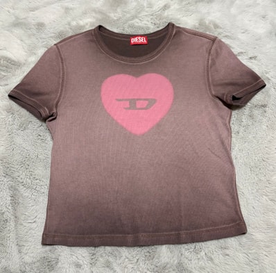 Diesel T-Ele T-Shirts "Violet"