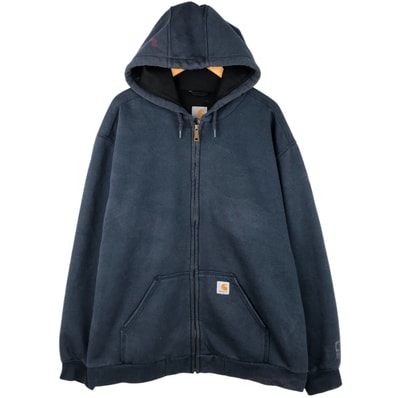 古着 カーハート Carhartt スウェットフルジップパーカー メンズXL相当/eaa606512