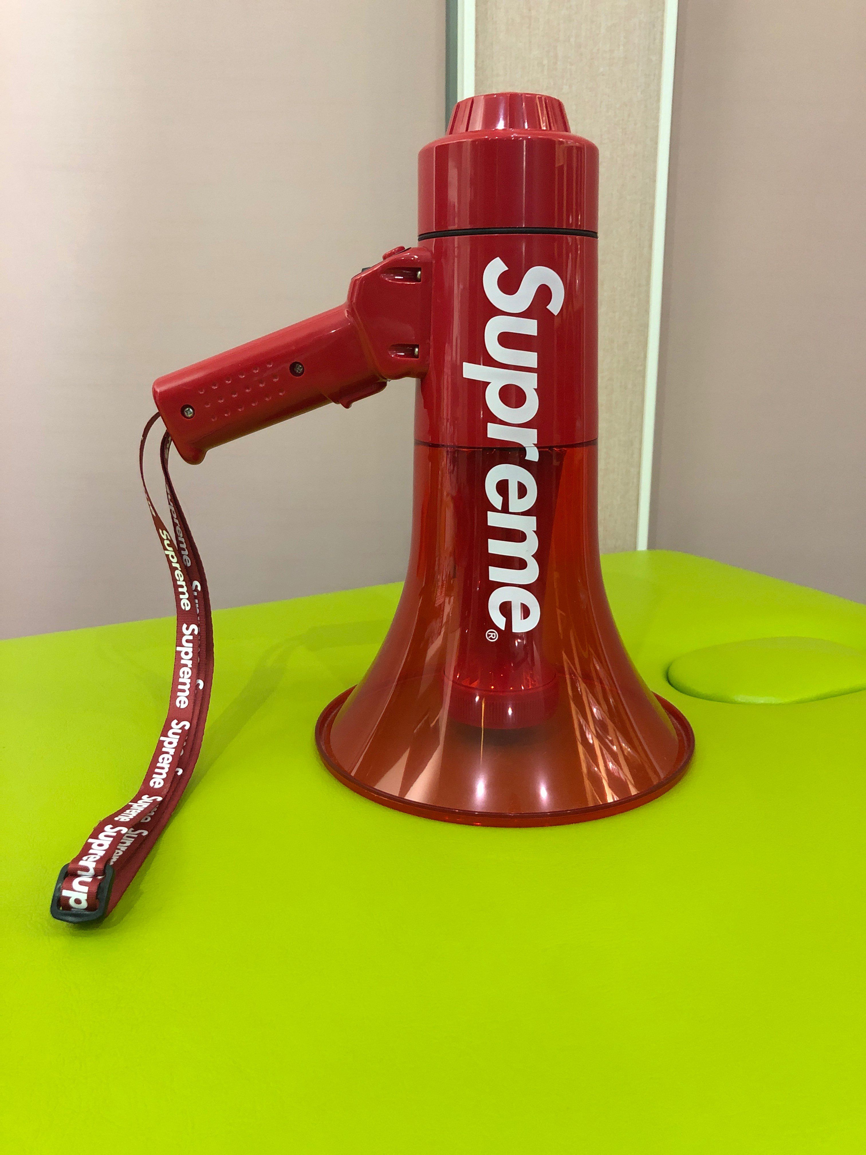 Supreme x Pyle Waterproof Megaphone "Red"