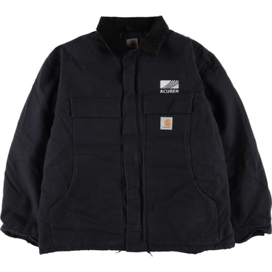 古着 カーハート Carhartt トラディショナルコート 中綿入り ダックワークジャケット USA製 メンズXXL相当/eaa581477