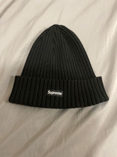 Supreme Overdyed Beanie "Black"(19SS)
