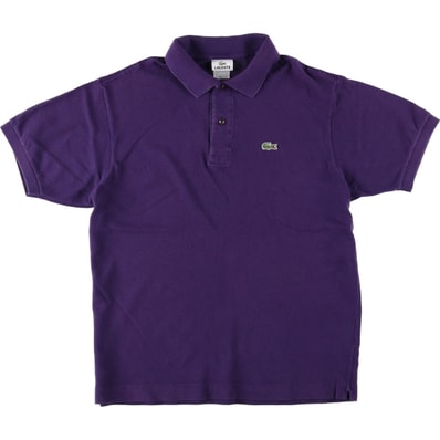 古着 ラコステ LACOSTE フランス企画 半袖 ポロシャツ 5 メンズM相当/eaa644682