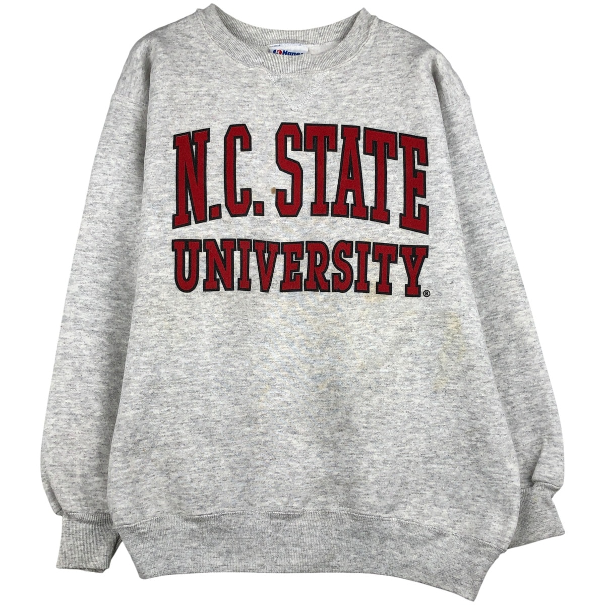 古着 90年代 ヘインズ Hanes HEAVYWEIGHT NORTH CAROLINA ノースカロライナ大学 カレッジスウェットシャツ トレーナー USA製 メンズL相当 ヴィンテージ/eaa609329