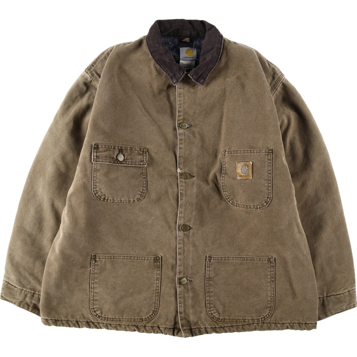 古着 00年代 カーハート Carhartt ミシガンチョアコート ダックカバーオール USA製 メンズXL相当/eaa636528