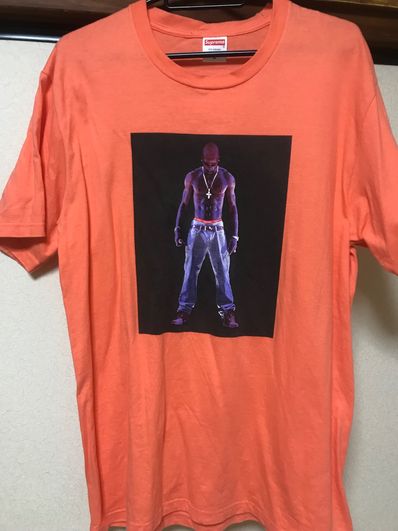 Supreme Tupac Hologram Tee "Neon Orange"