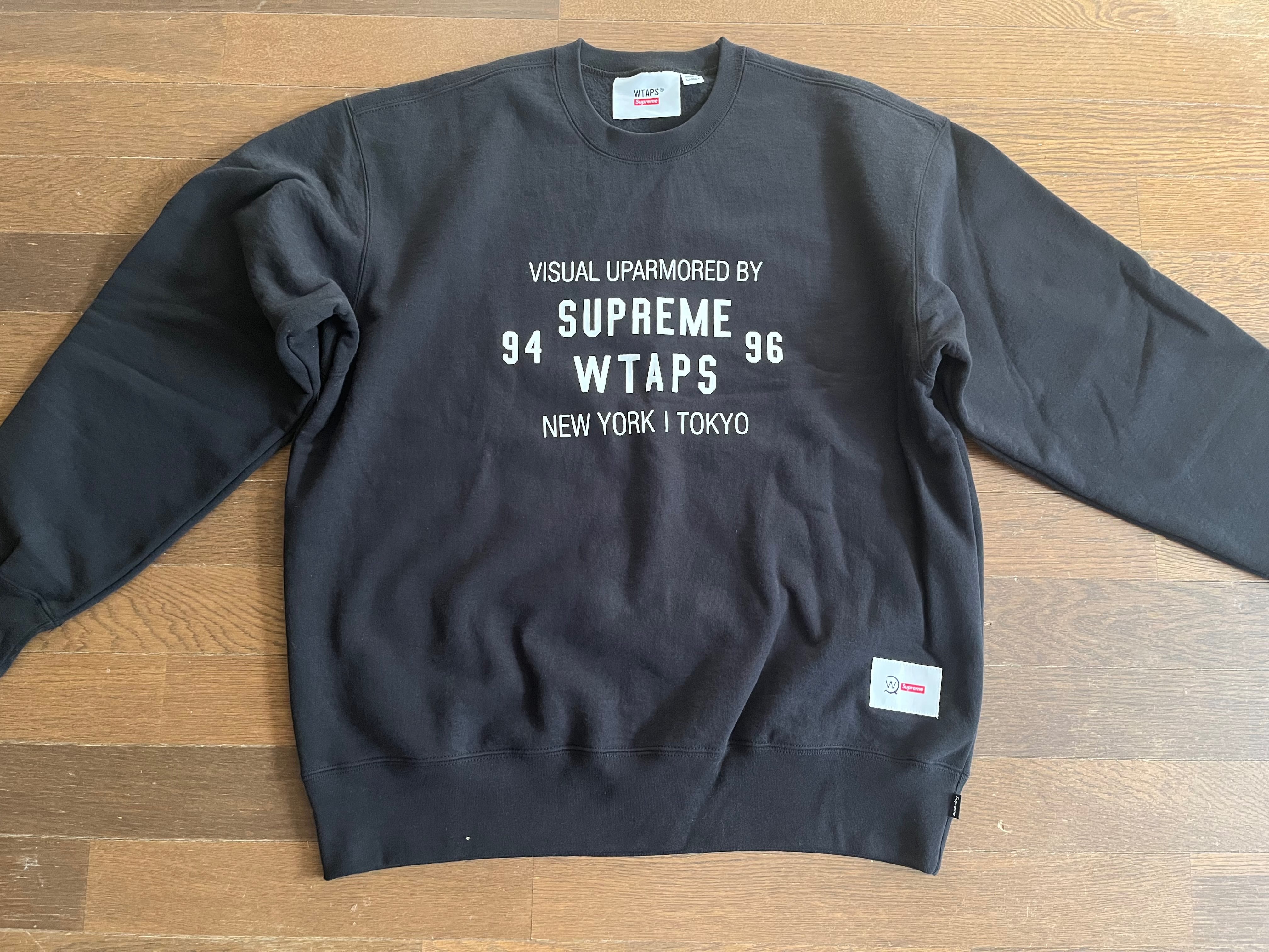 Supreme / WTAPS Crewneck "Black" 21274SPD-CSM03S