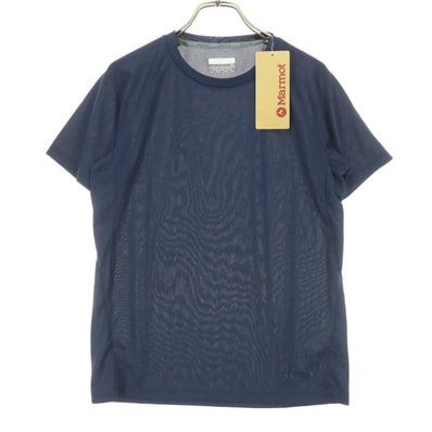 未使用 MARMOT マーモット 半袖 Tシャツ L ネイビー