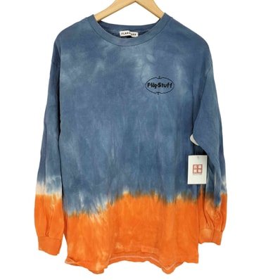 企業オマージュ タイダイ染め L/S Tシャツ【1142823172607】