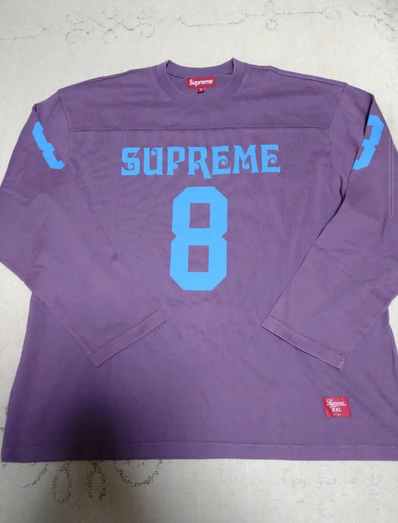 Supreme Affiliated L/S Football Top "Dusty Purple"