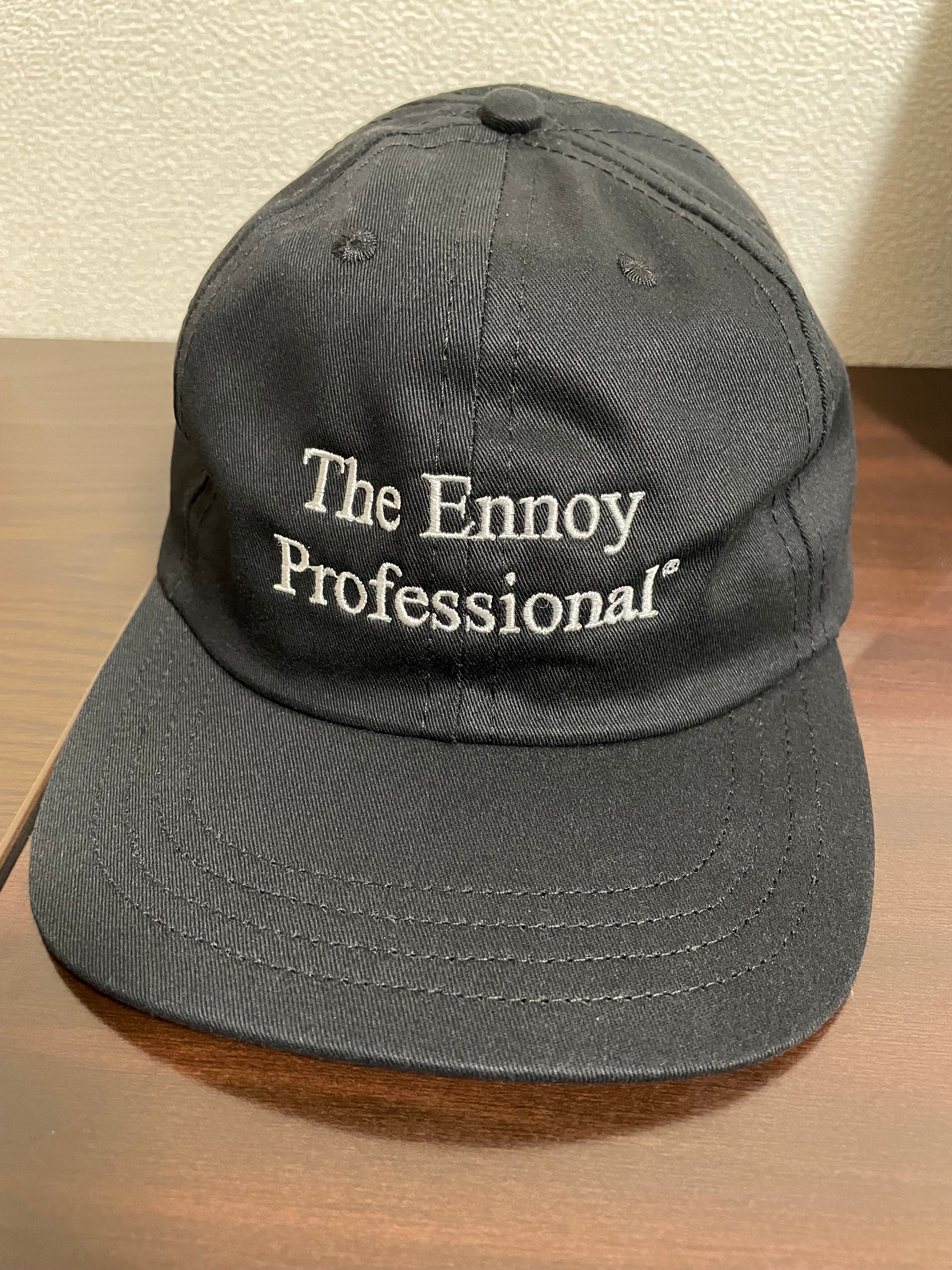 ENNOY Cotton Cap (The Ennoy Professional Logo) "Black" (24SS)