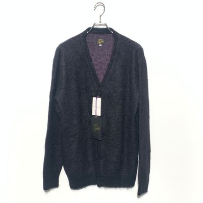 Needles Mohair Cardigan Black/Purple