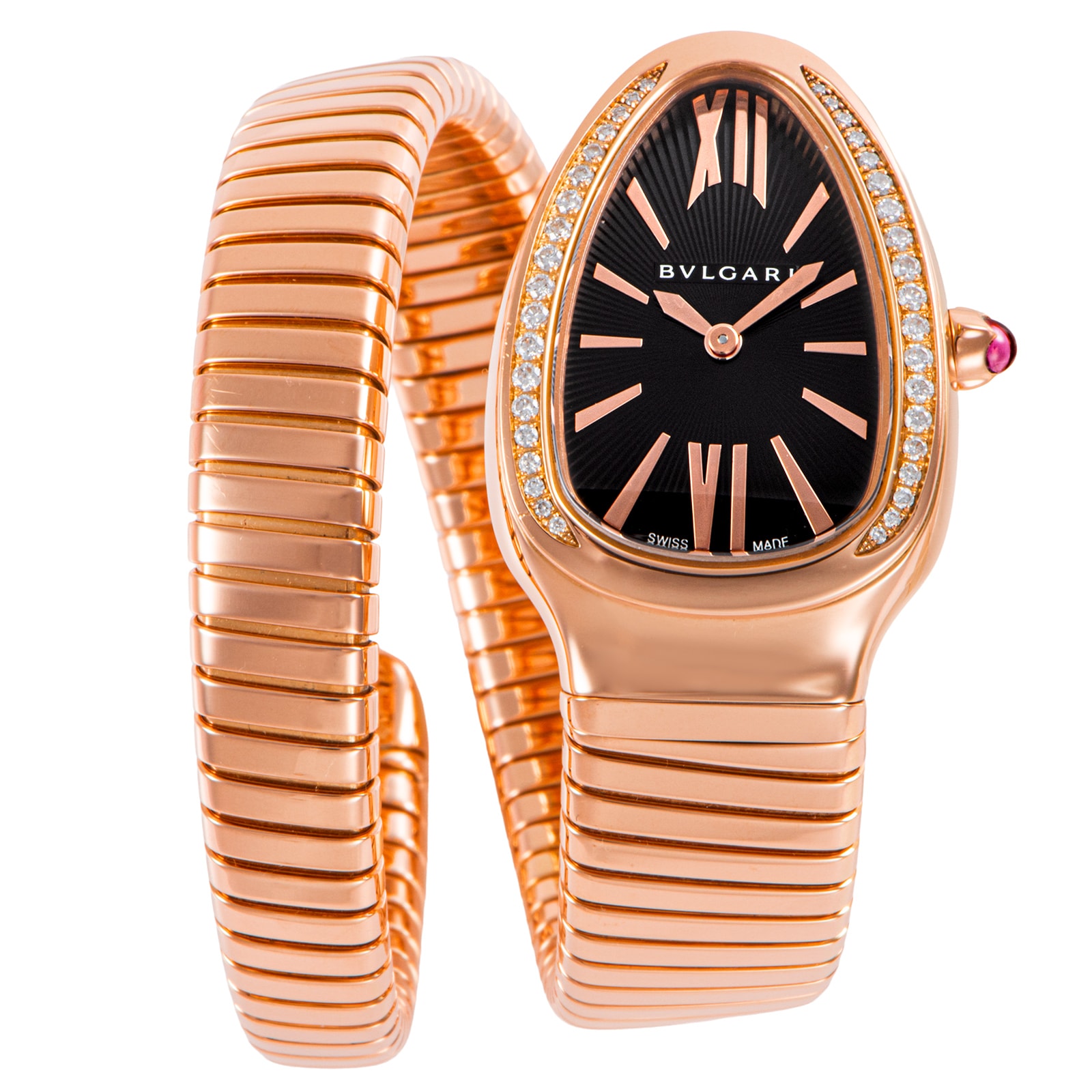 BVLGARI ブルガリ セルペンティトゥボガス SPP35G 101815 K18PG【中古】