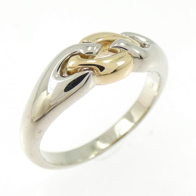 ブルガリ 750YG/750WG リング