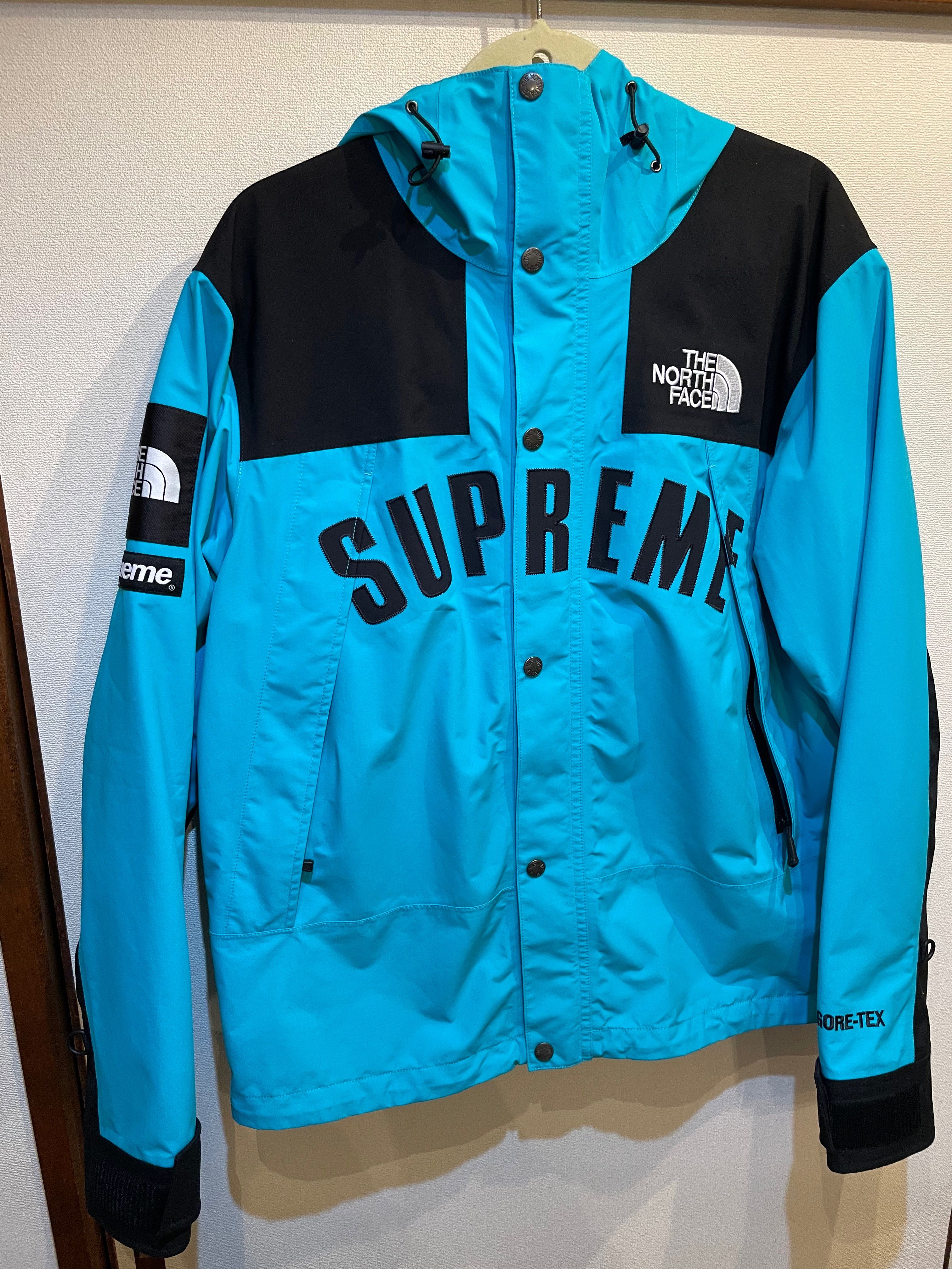 Supreme x The North Face Arc Logo Mountain Parka "Blue"