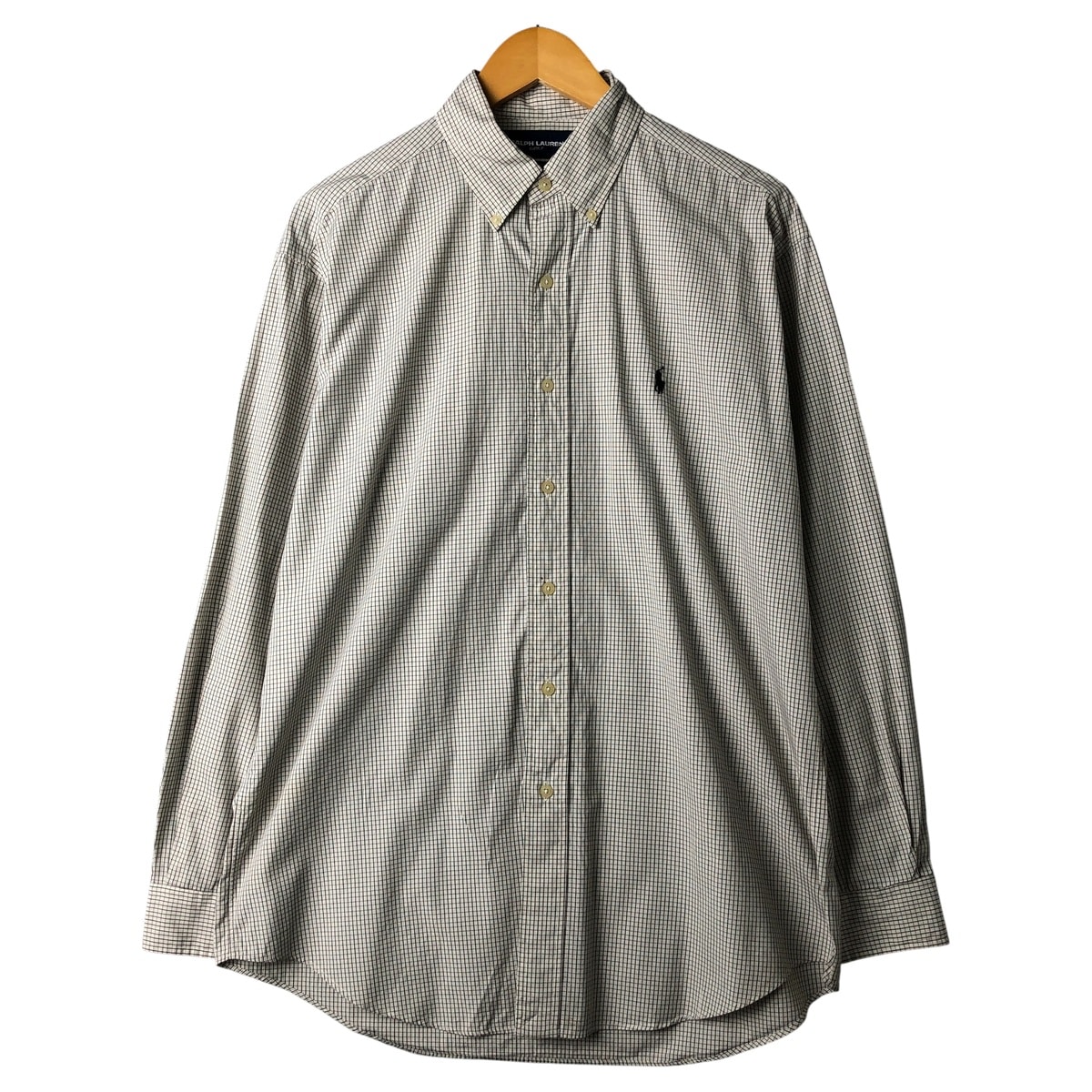 古着 ラルフローレン Ralph Lauren RALPH LAUREN GOLF TILDEN 長袖 ボタンダウンチェックシャツ メンズM相当/eaa597069