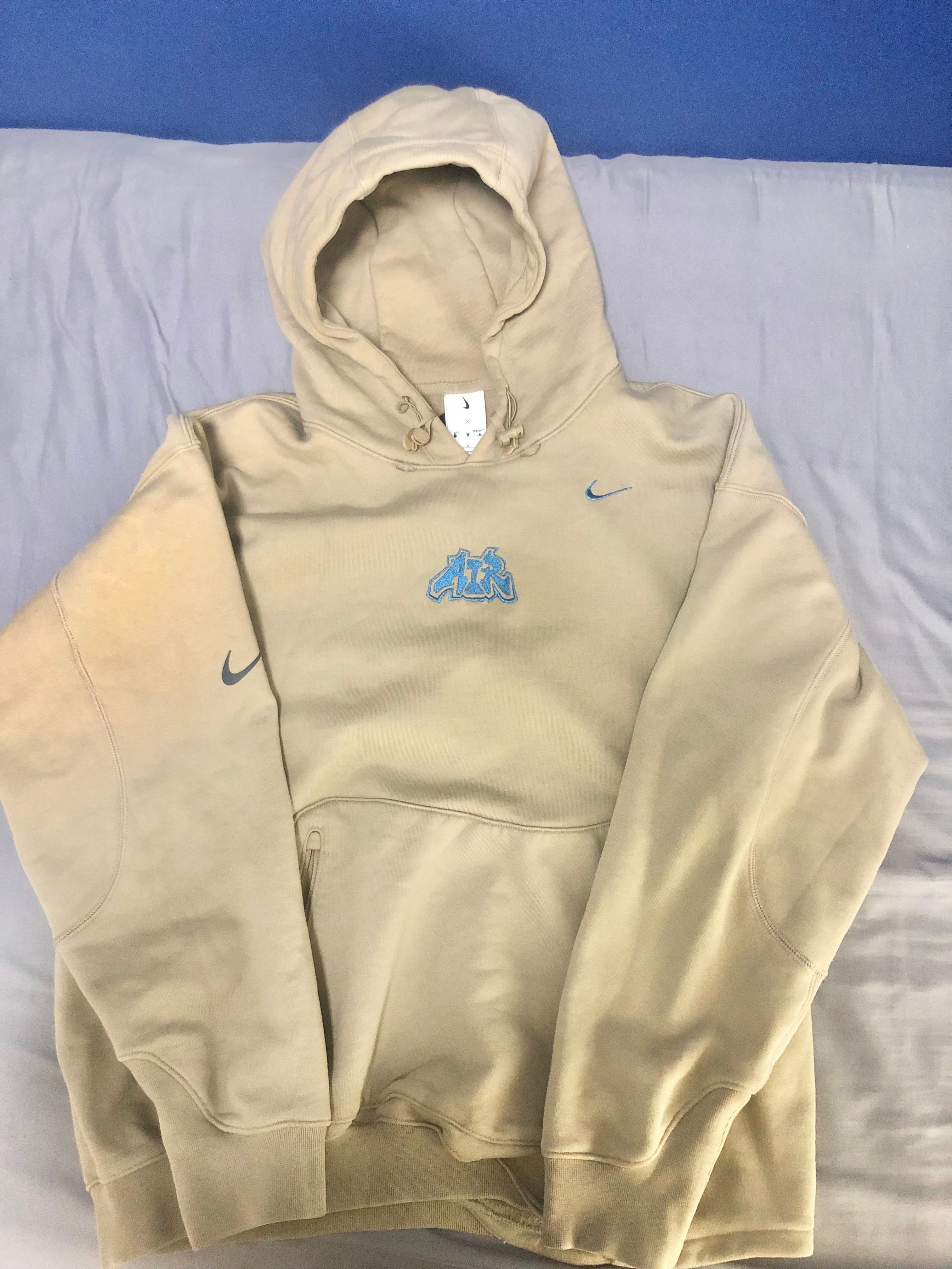 Nike x Off-White Men's Fleece Parka 006 "Khaki"