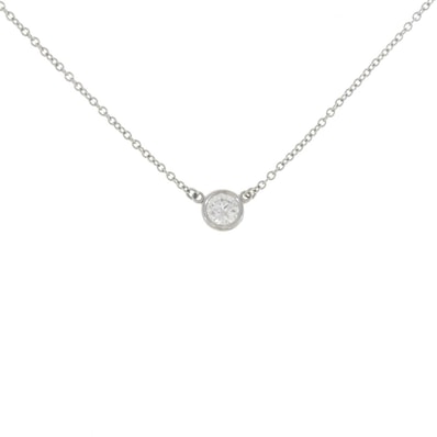 ティファニー バイザヤード ネックレス 0.28CT H VS1 EXT