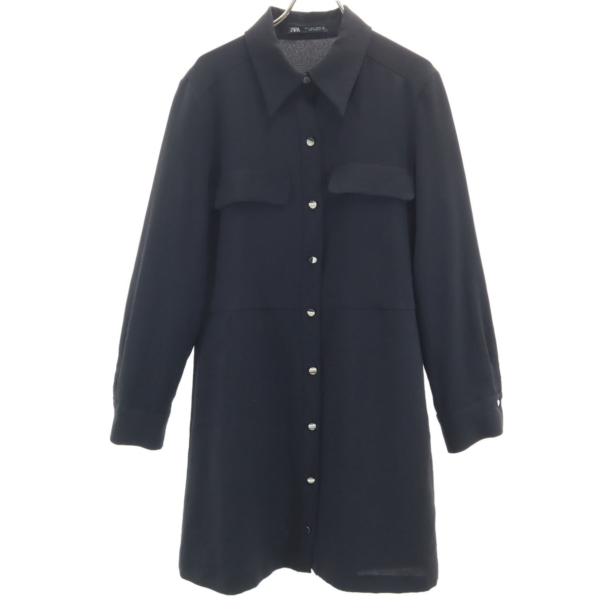 ZARA ザラ 長袖 ワンピース S ブラック