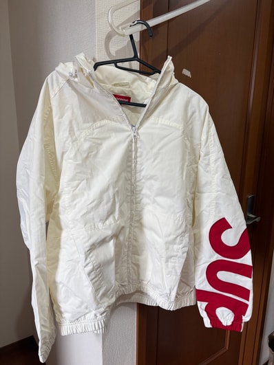 Supreme Spellout Track Jacket "White"