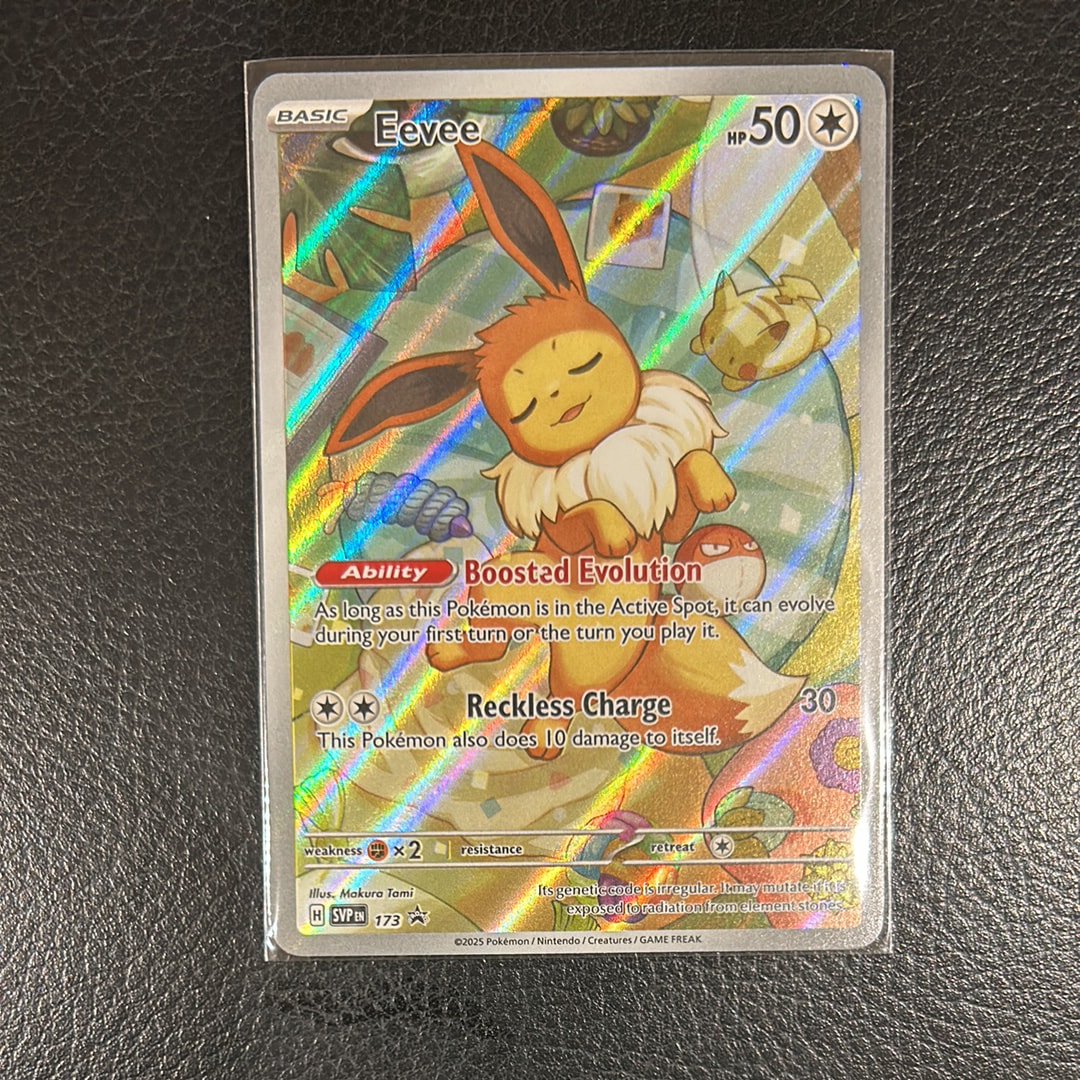 イーブイ P [SVP EN 173]【英語版】(スカーレット&バイオレット「プリズマティックエボリューションズ エリートトレーナボックス」)