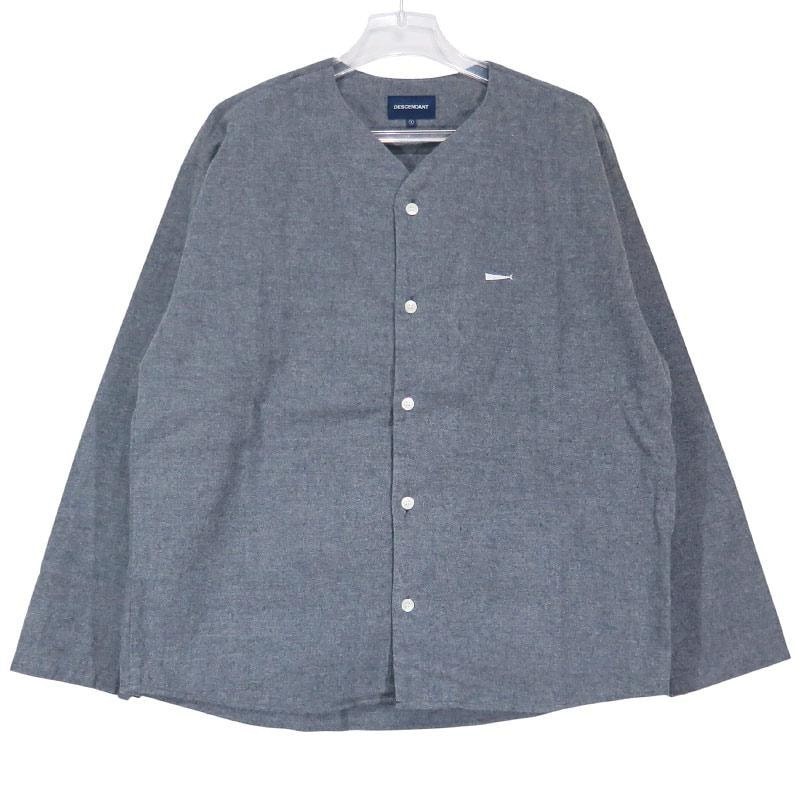 DESCENDANT CCN Cotton Cardigan "Gray"