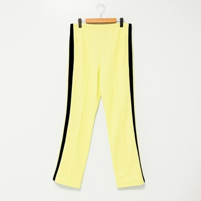 ■美品■Maison Margiela メゾン マルジェラ パンツ サイズ46(165/68A) 10 トラックパンツ イージーパンツ サイドライン イエロー イタリア製 ブランド古着【中古】20240403/GP6130