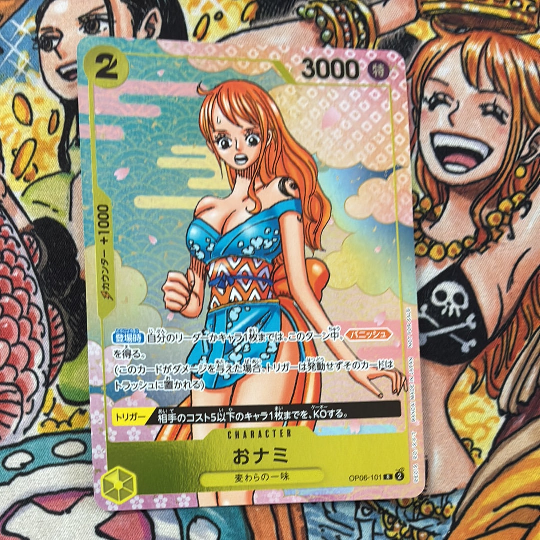 状態A】おナミ R [OP06-101](プロモーションカード「ONE PIECE CARD