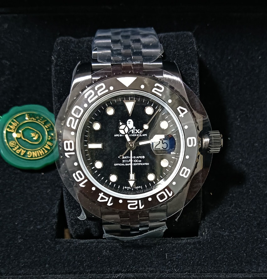 BAPE Type 2 BAPEX Watch Black